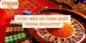 Cược nào an toàn nhất trong roulette